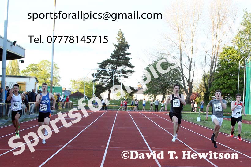 200 metres, 2021 North East Grand Prix No. 2, Monkton, Wednesday, May 19th. Photo: David T. Hewitson/Sports for All Pics